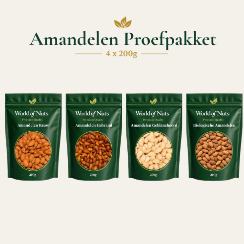 Amandelen Proefpakket - 4 x 200g