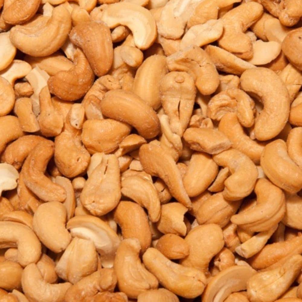 Cashewnoten Gebrand