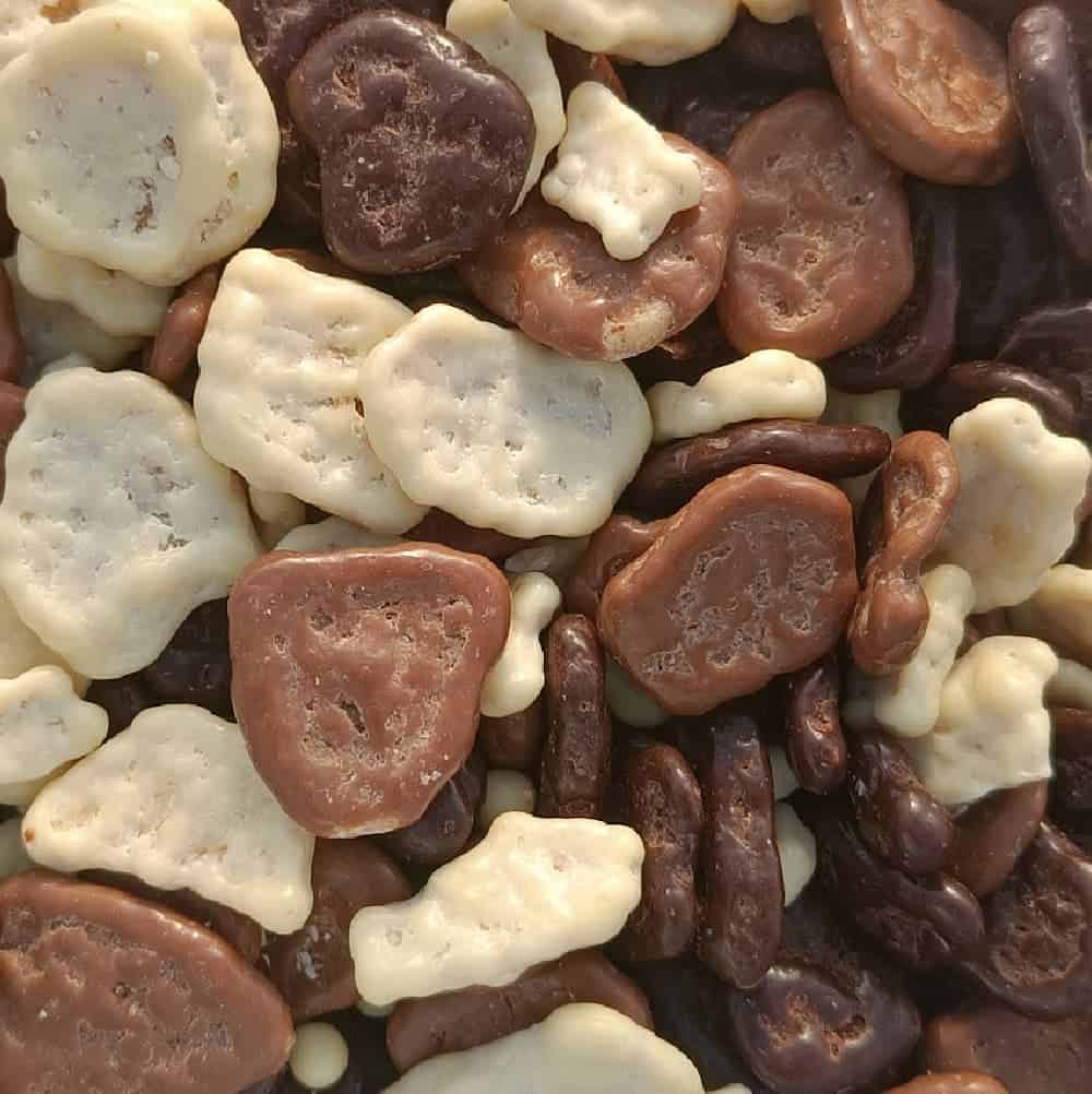 Chocolade Bananenchips Mix
