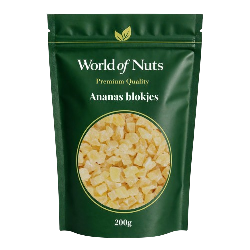 Ananas blokjes