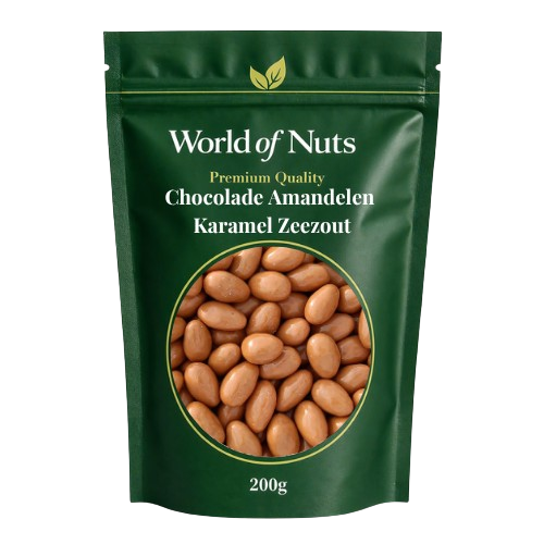 Chocolade Amandelen Karamel Zeezout