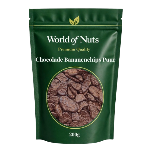 Chocolade Bananenchips Puur
