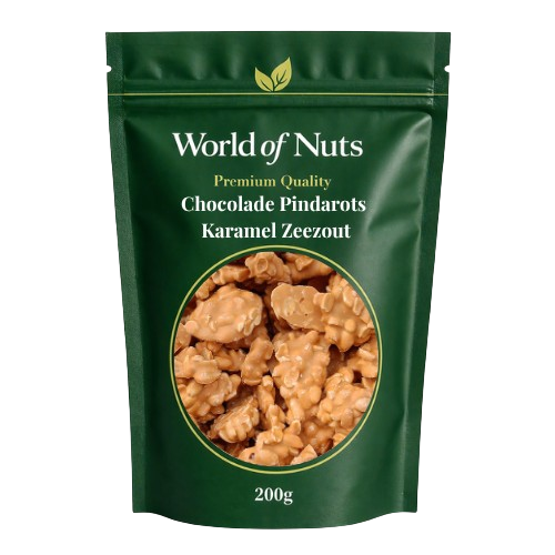 Chocolade Pindarots Karamel Zeezout