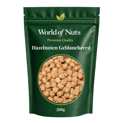 Hazelnoten Geblancheerd Rauw