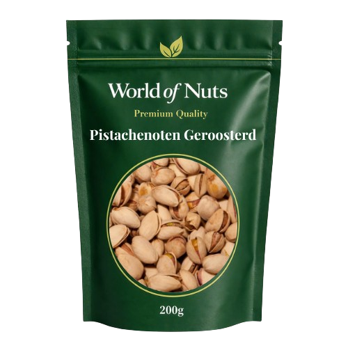 Pistachenoten in dop, Geroosterd, Gezouten