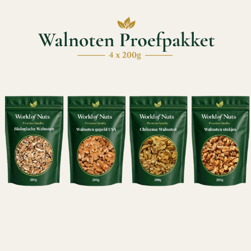 Walnoten Proefpakket 4 x 200g