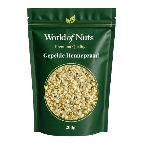 Gepelde Hennepzaad